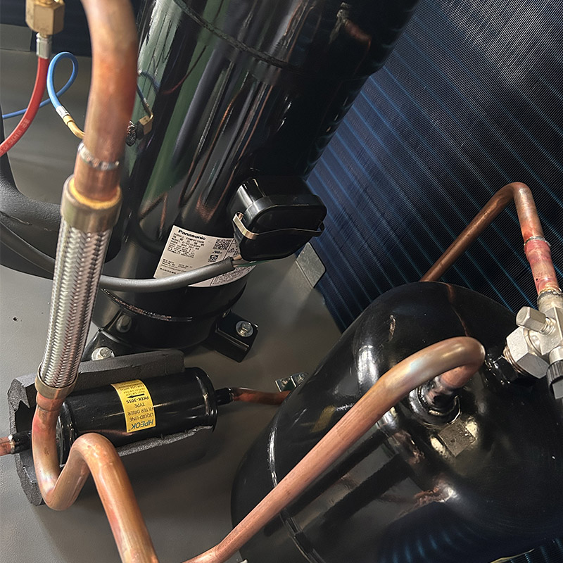 Air cooled Scroll compressor box-type intelligent condensing unit scroll packaged chiller for cold room