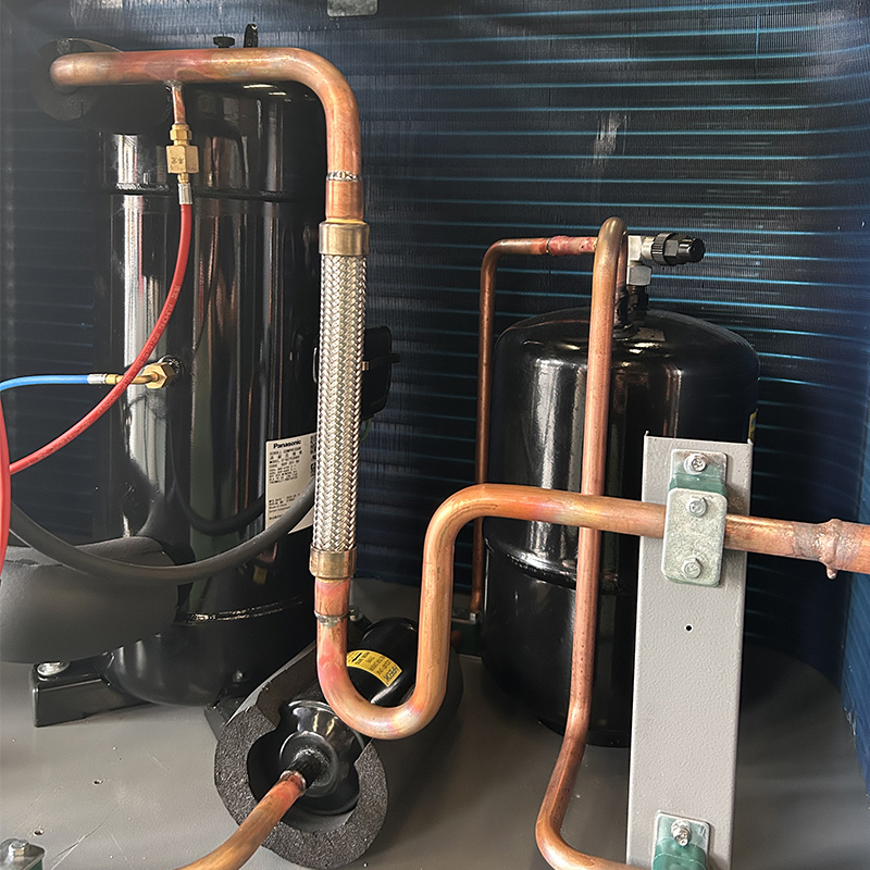 Air cooled Scroll compressor box-type intelligent condensing unit scroll packaged chiller for cold room