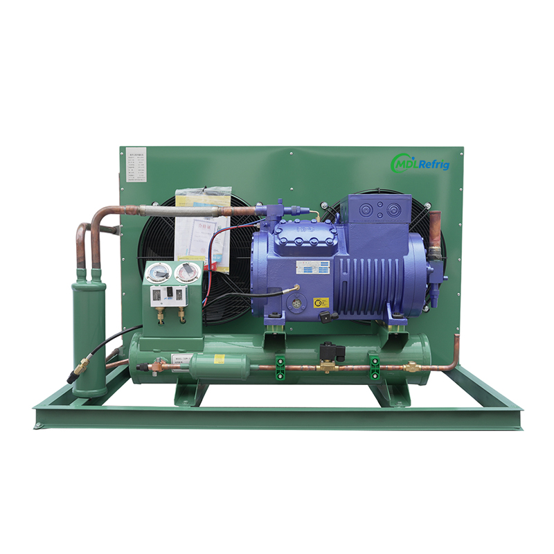 Open type Air cooling Reciprocating Condensing unit piston refrigeration unit Chiller for Refrigeration Equipment