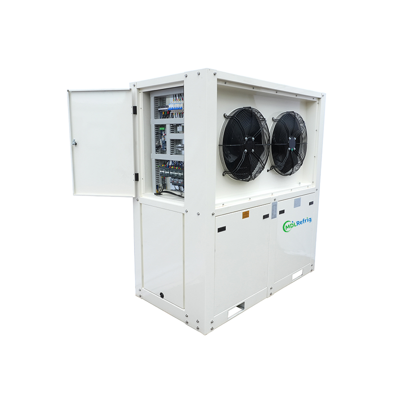 Air cooled Scroll compressor box-type intelligent condensing unit scroll packaged refrigeration unit chiller for cold room