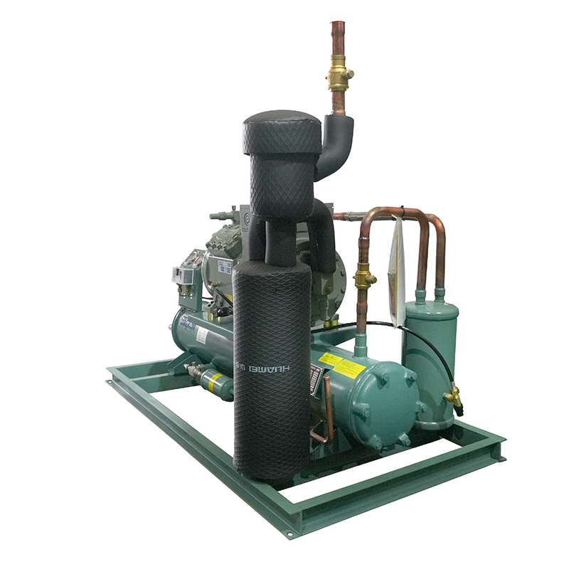 Water cooled Open type Reciprocating Condensing unit Reciprocating Chiller for Refrigeration Equipment